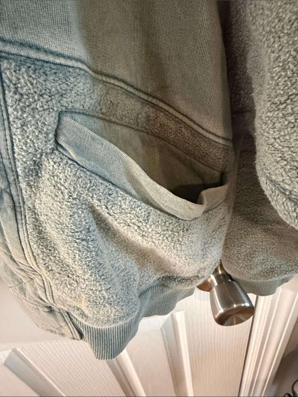 Anthropologie Pilcro Quilted Grey Bomber Jacket - Picture 10 of 11